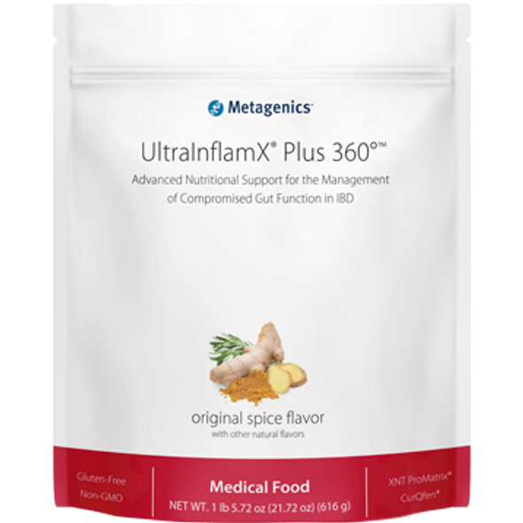 Metagenics- UltraInflamX Plus 360 Org Spice 14 srvng