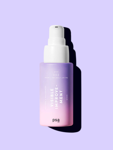 psa VISIBLE IMPROVEMENT Peptides & Niacinamide Serum