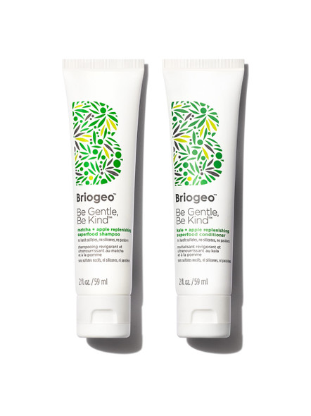 Briogeo Be Gentle, Be Kind Superfoods Apple, Matcha + Kale Hair Care Minis