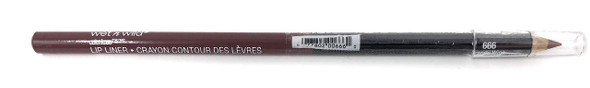 Wet n Wild Color Icon Lip Liner Pencil, Brandy Wine [666] 0.04 oz (Pack of 4)