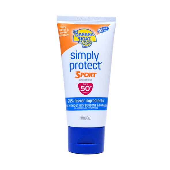 Banana Boat Simply Protect Sport Sun Lotion SPF50 90 ml