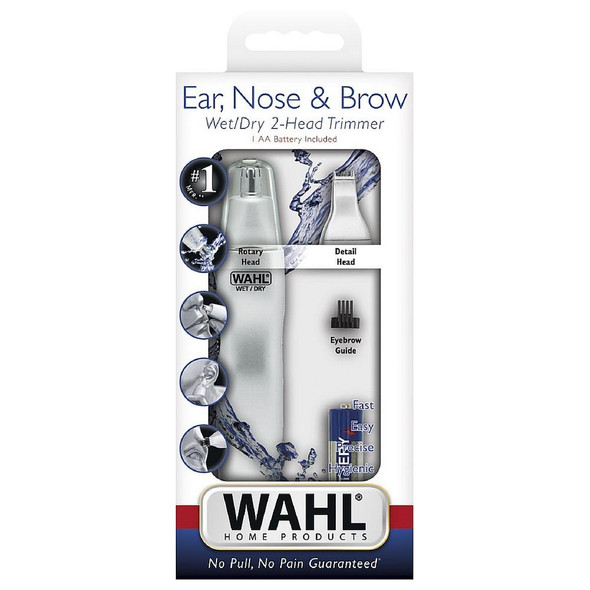 Wahl Dual Head Ear, Nose & Brow Personal Trimmer 1 ea