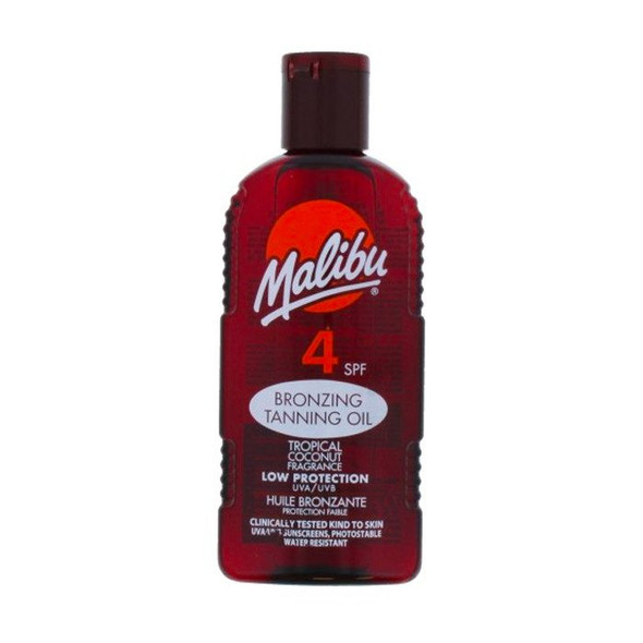 Malibu Bronzing Tanning Oil Low Protection SPF 4 200ml