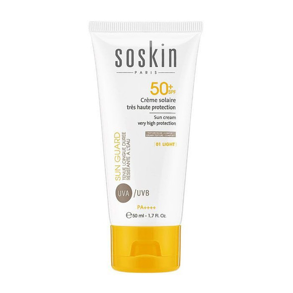 Soskin Sun Cream Protection SPF 50+ 01 Light 50 ml