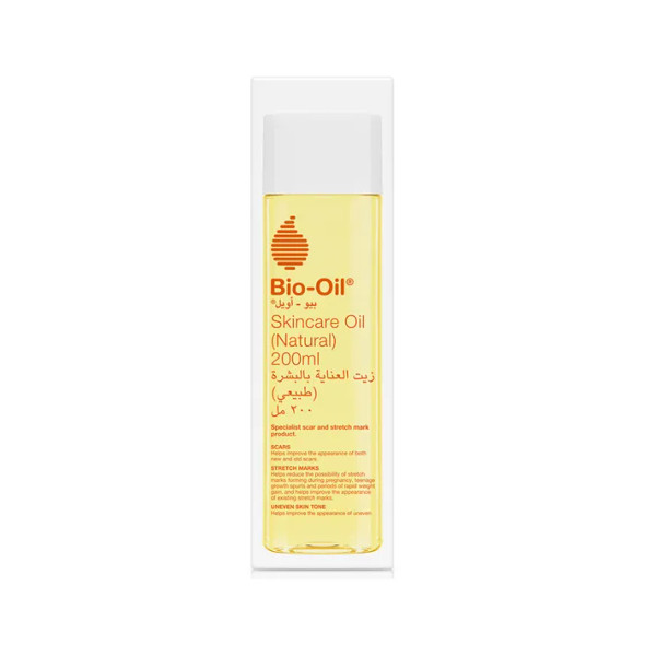 Bio Oil Skin Care Oil Natural for scar & Stretch Marks 200ml