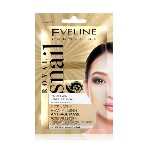 Eveline Royal Snail Intensely Revitalizing Anti-Aging Mask 2 x 5 ml