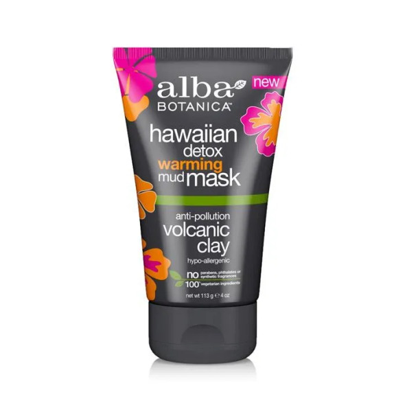 Alba Hawaiian Detox Warming Mud Mask 4 Oz