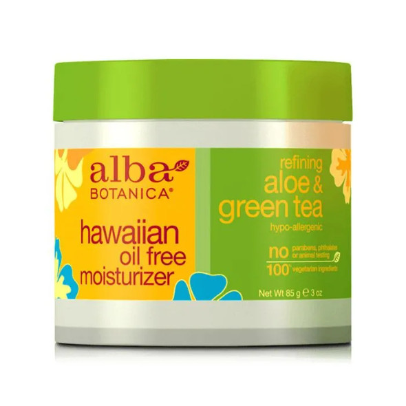 Alba Hawaiian Aloe - Green Tea Oil-Free Moisturizer 3 Oz/ 85 g