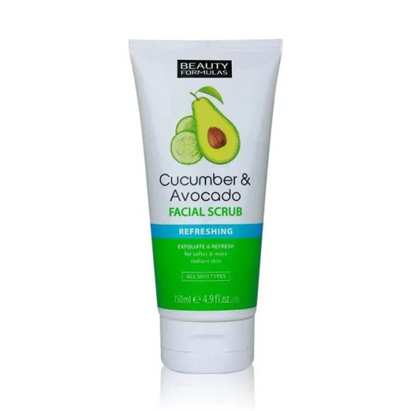 Beauty Formula Face Scrub Cucumber + Avocado 150 ml