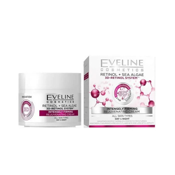 Eveline 3D-Retinol System Intensely Firming Day & Night Cream 50 ml