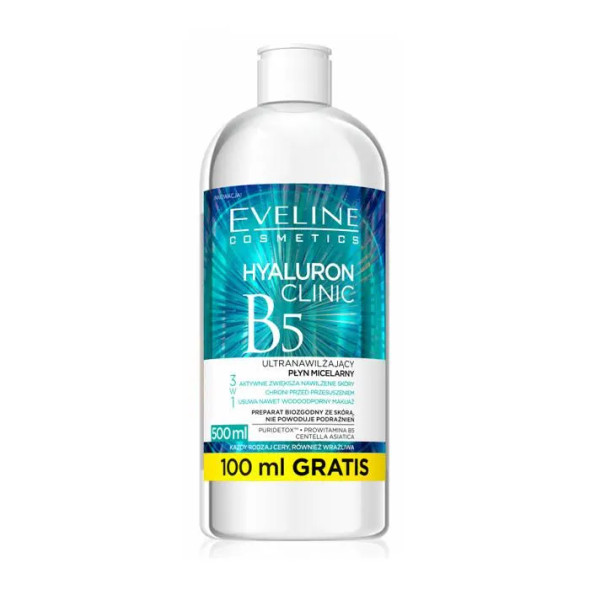 Eveline Hyaluron Clinic Micellar Water 500 ml