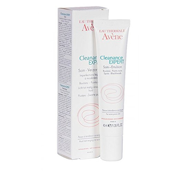 Avene Cleanance Expert Emulsion For Acne Prone Skin Spots Blackheads 40Ml