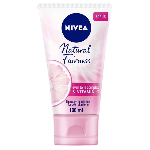 Nivea Face Natural Fairness Exfoliating Scrub 100 ml