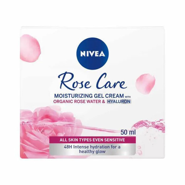 Nivea Face Rose Care Gel Cream 50 ml