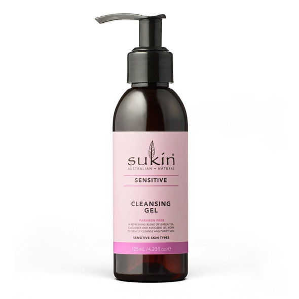 Sukin SENSITIVE Cleansing Gel 125mL