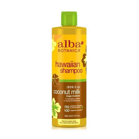 Alba Hawain Drink It Up Coconut Milk Shampoo 355 ml