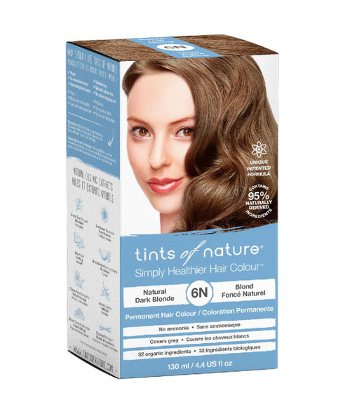 Tints Of Nature Permanent Hair Color- 6N Natural Dark Blonde