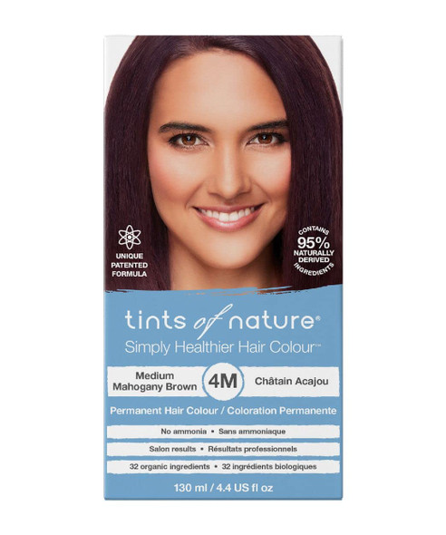 Tints Of Nature Permanent Hair Color- 4M Medium Mahogany Brown