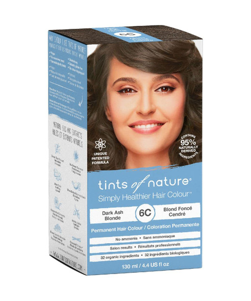 Tints Of Nature Permanent Hair Color - 6C Dark Ash Blonde