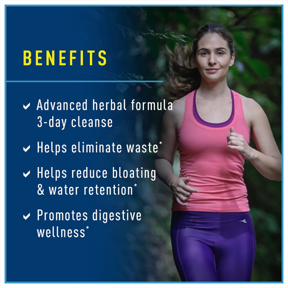 Renew Life Adult Cleanse Total Body Reset 3Day 2Part Program Advanced Herbal Formula  12 Vegetarian Capsules