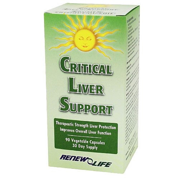 Renew Life Formulas Critical Liver Support 90 Vegetable caps