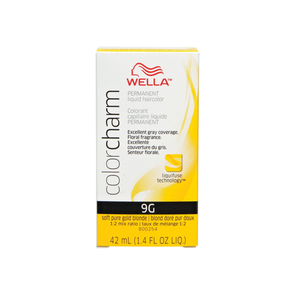 Wella Color Charm Liquid Haircolor, 9g Soft Pure Golden Blonde, 1.4 oz