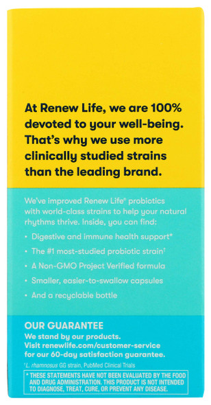Renew Life Ultimate Flora Care Probiotic 100 Billion 30 Count