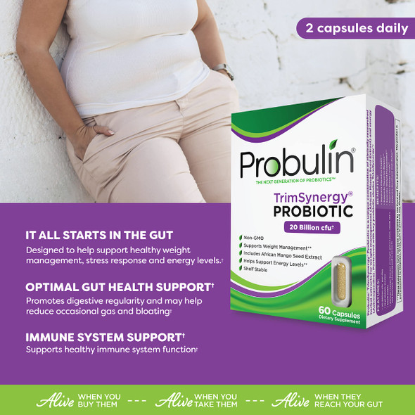 Probulin TrimSynergy Probiotic 60 Capsules