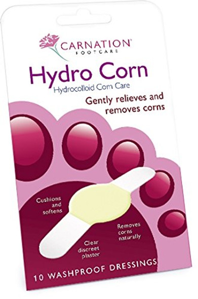 Carnation Hydrocolloid Corn Washproof Dressings 10Piece