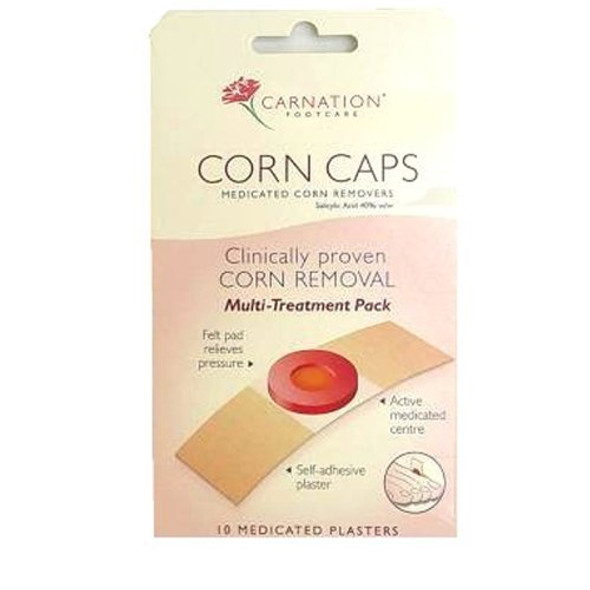 Carnation Corn Caps 10s 10
