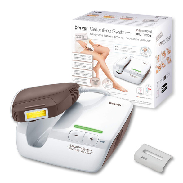 Beurer IPL 10000 SalonPro System with Lifetime Flashes  Hair Removal System