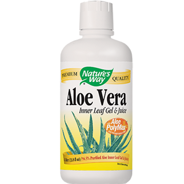 Natures Way Aloe Vera Gel  Juice 1 ltr