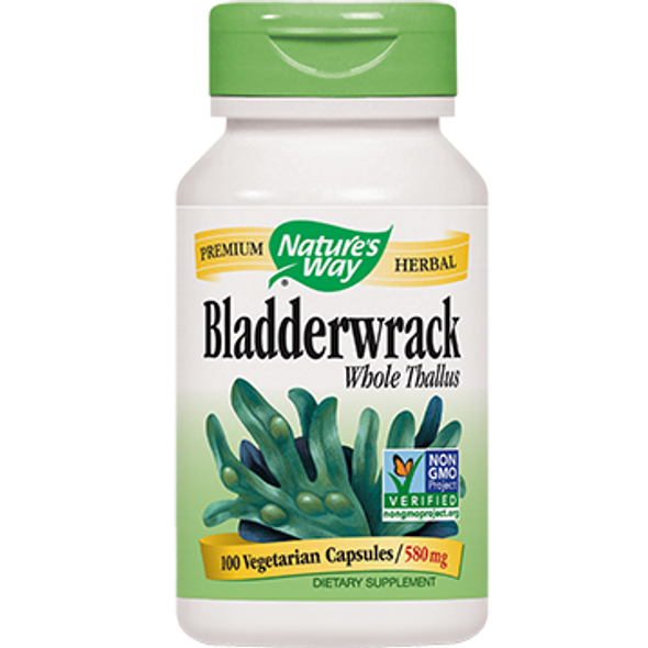 Natures Way Bladderwrack 580 mg 100 vcaps