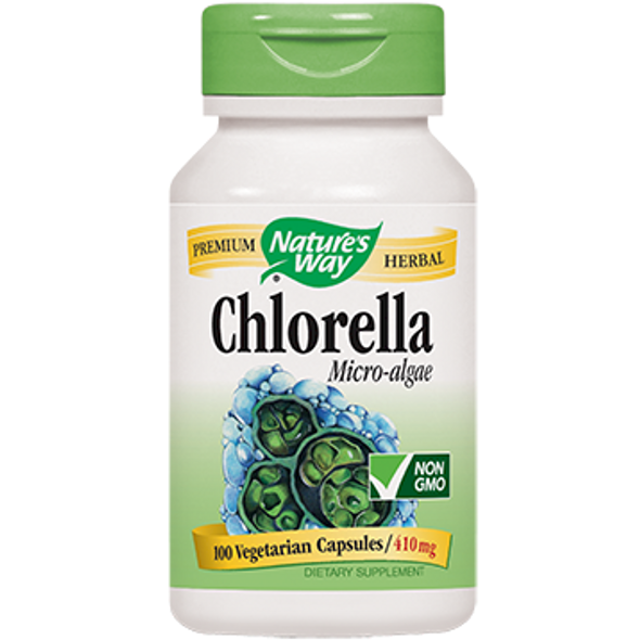 Natures Way Chlorella 410 mg 100 caps