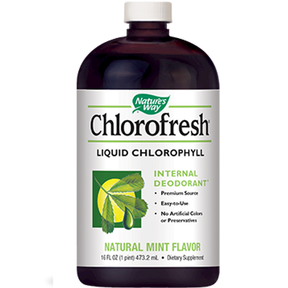 Natures Way Chlorofresh Liquid Mint 16 oz