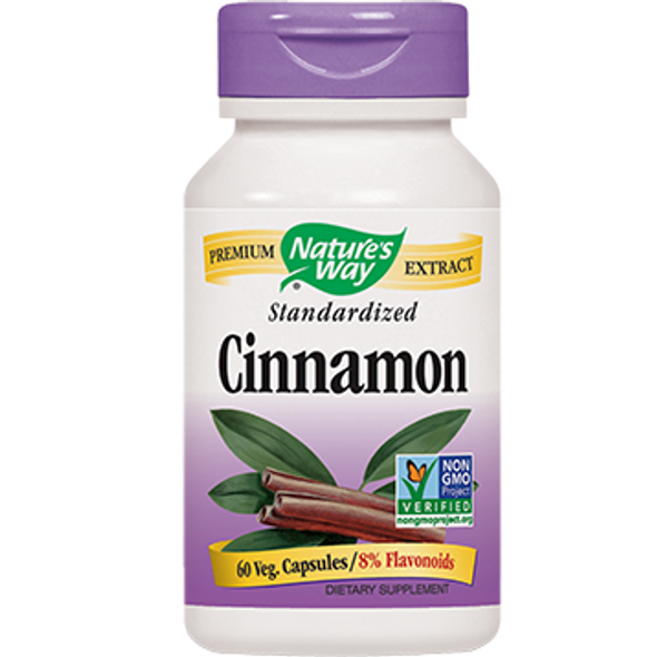 Natures Way Cinnamon 60 vegcaps