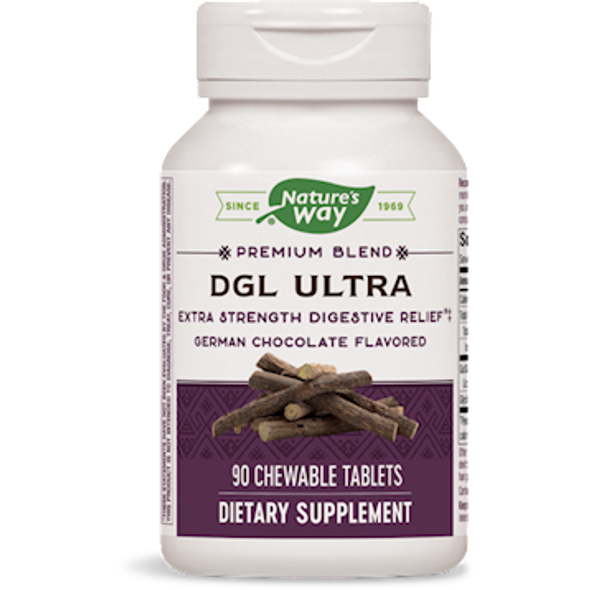 Nature's Way DGL Ultra German Chocolate 90 chew