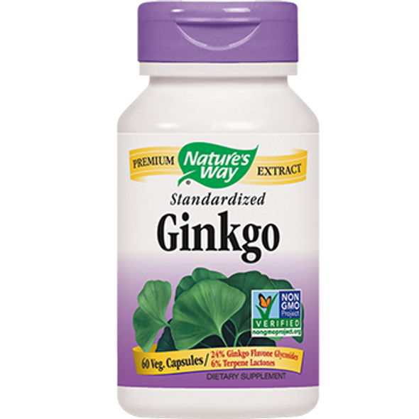 Natures Way Ginkgo Extract 60 caps