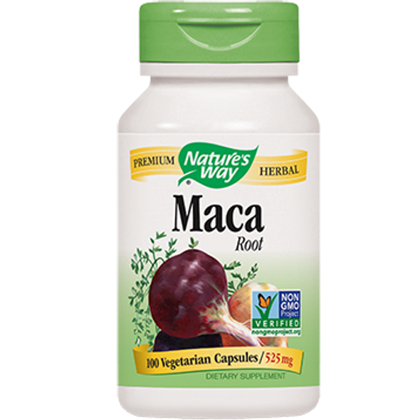 Natures Way Maca Root 525 mg 100 caps