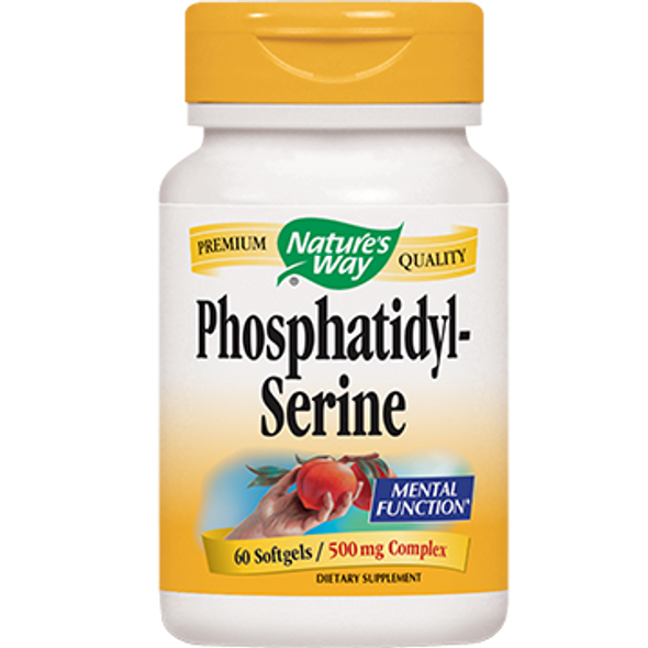 Natures Way Phosphatidyl Serine 500 mg  60 gels