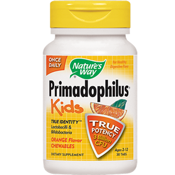 Nature's Way Primadophilus Kids Orange Flavor30chew