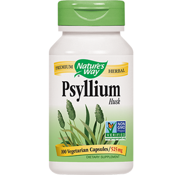 Natures Way Psyllium Husk 525 mg 100 caps