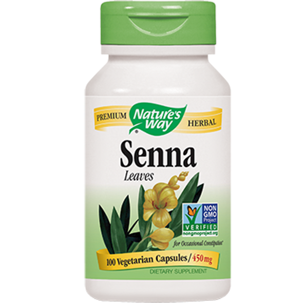 Natures Way Senna Leaf 100 vcaps