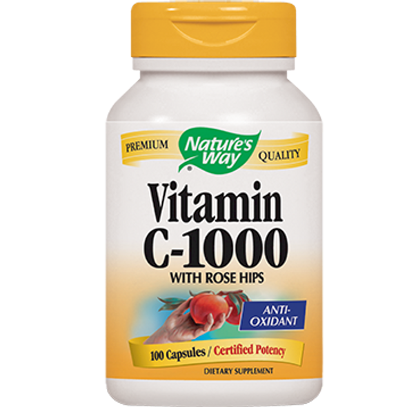 Natures Way Vitamin C 1000 w/Rose Hips 100 caps