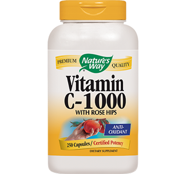 Natures Way Vitamin C1000 with Rose Hips 250 caps