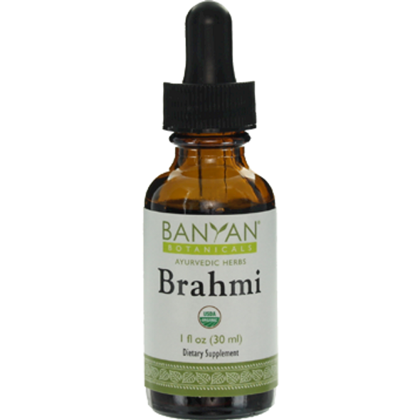 Banyan Botanicals Brahmi Liquid Extract Organic 1 oz