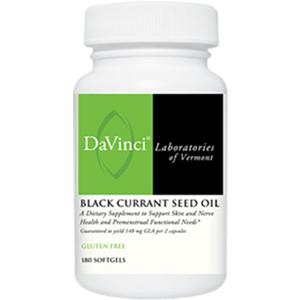DaVinci Labs Black Currant Seed Oil 180 gels