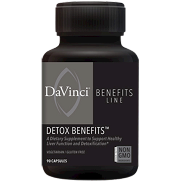 Davinci Labs Detox Benefits 90 Caps