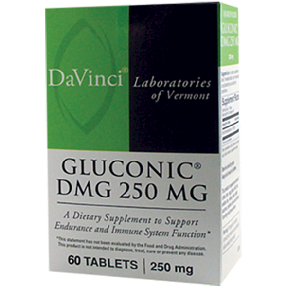 DaVinci Labs Gluconic DMG 250 mg 60 tabs