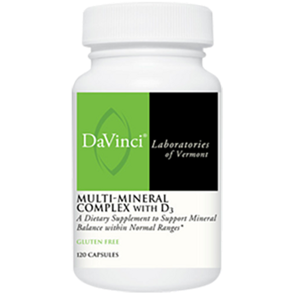 DaVinci Labs MultiMineral Complex with D3 120 caps